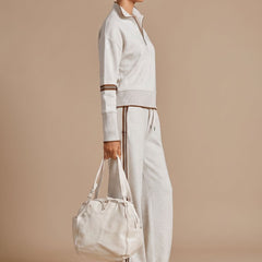 Marlowe - Half Zip Wide Leg Lounge Set — view 3 of 10