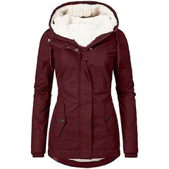 Woolmere - Sherpa Lined Hooded Winter Coat Cold Weather Commuting — view 6 of 6