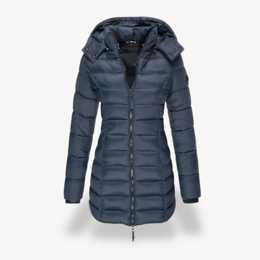 Fenwick - Hooded Longline Puffer Jacket Cold Weather Wear