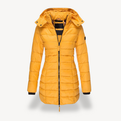Fenwick - Hooded Longline Puffer Jacket Cold Weather Wear — view 2 of 7