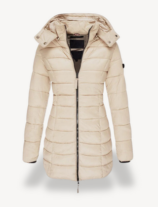 Fenwick - Hooded Longline Puffer Jacket Cold Weather Wear — view 3 of 7