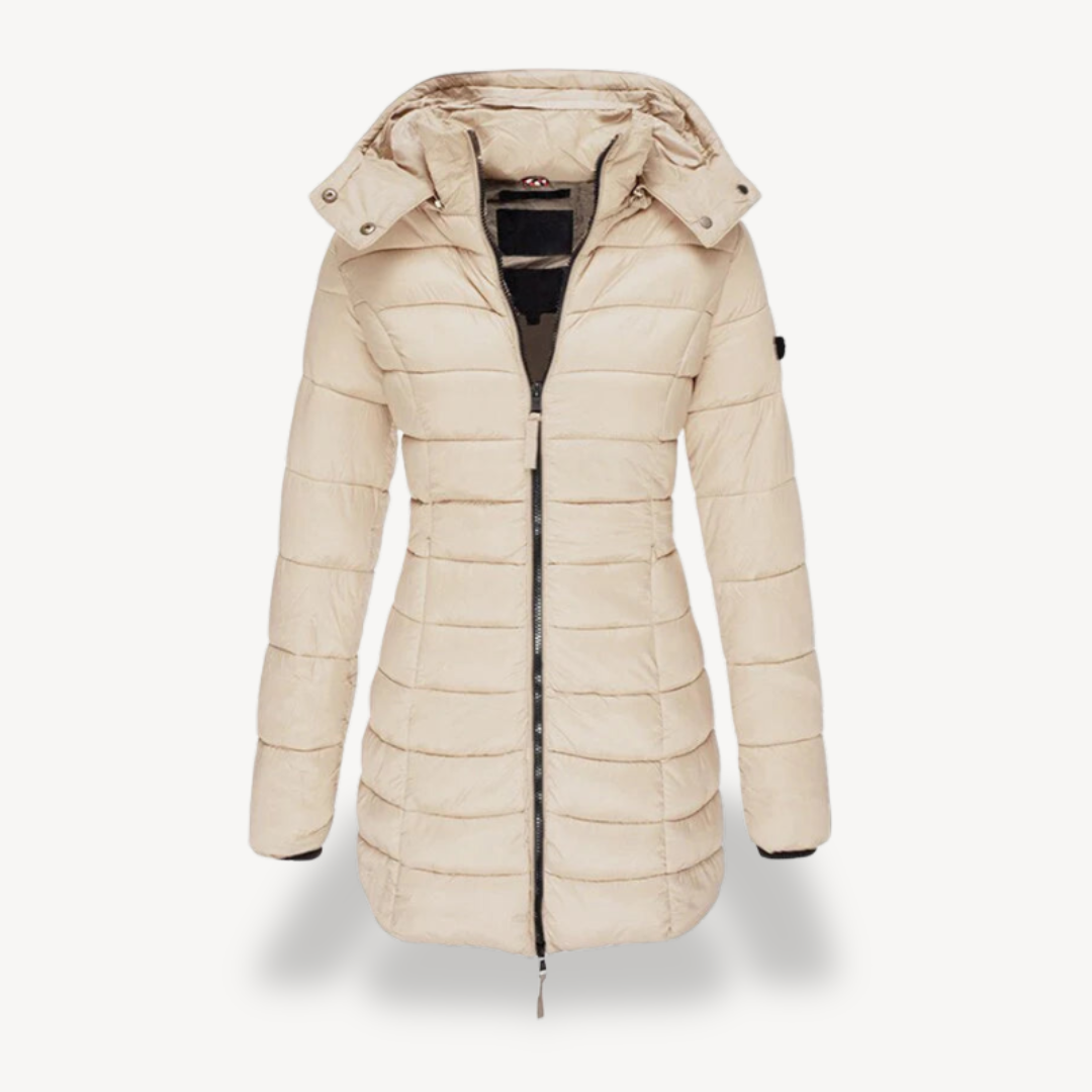 Fenwick - Hooded Longline Puffer Jacket Cold Weather Wear — view 3 of 7