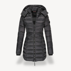 Fenwick - Hooded Longline Puffer Jacket Cold Weather Wear — view 5 of 7