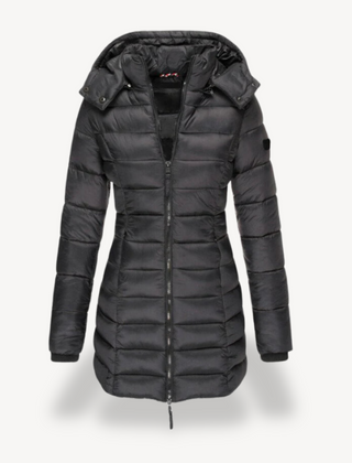 Fenwick - Hooded Longline Puffer Jacket Cold Weather Wear — view 5 of 7