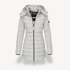 Fenwick - Hooded Longline Puffer Jacket Cold Weather Wear — view 7 of 7