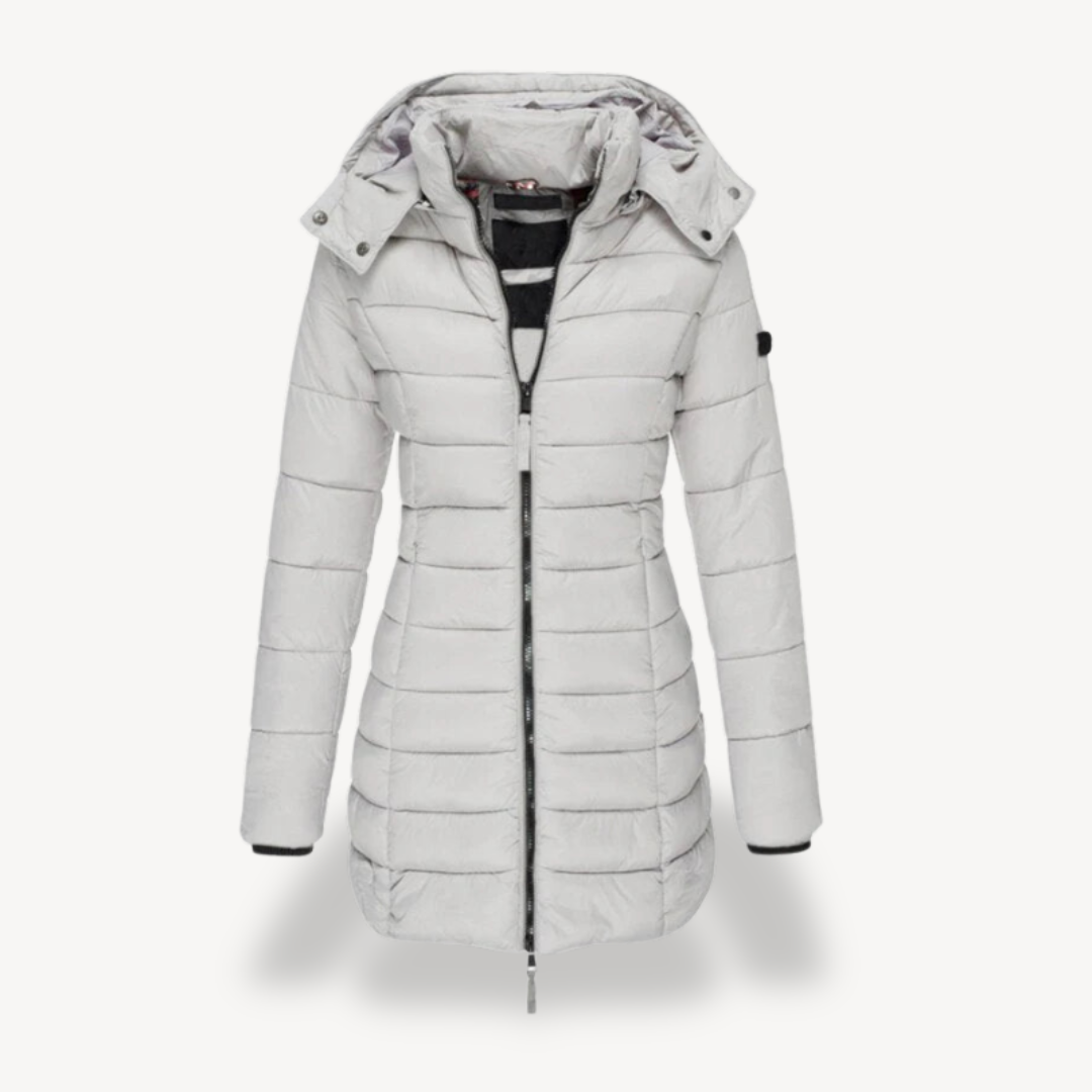 Fenwick - Hooded Longline Puffer Jacket Cold Weather Wear — view 7 of 7