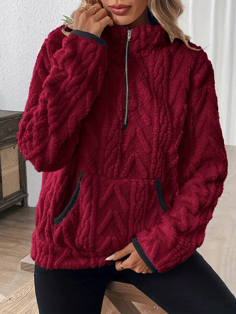 Wrenfield - Textured Fleece Pullover For Cold Weather Layering — view 2 of 9