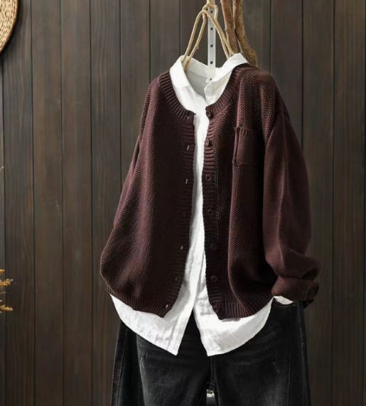Wyndelle - Oversized Casual Cardigan Cold Weather Layering — view 2 of 7
