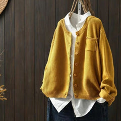 Wyndelle - Oversized Casual Cardigan Cold Weather Layering — view 4 of 7