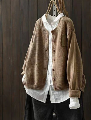 Wyndelle - Oversized Casual Cardigan Cold Weather Layering — view 6 of 7