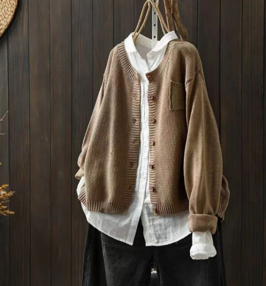 Wyndelle - Oversized Casual Cardigan Cold Weather Layering — view 6 of 7